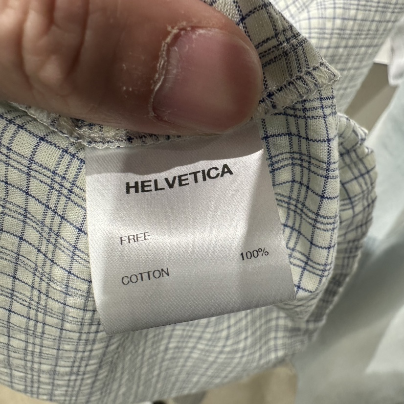 HELVETICA韓國直郵女士新品休閑26春夏熱賣推薦襯衫蕾絲衫HELVETICA襯衫/蕾絲衫