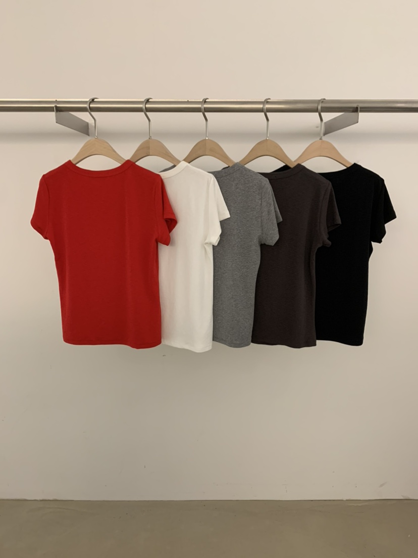 UNDER KEY韓國直郵實拍女士新品推薦26春夏時尚T恤莫代爾UNDER KEYT恤