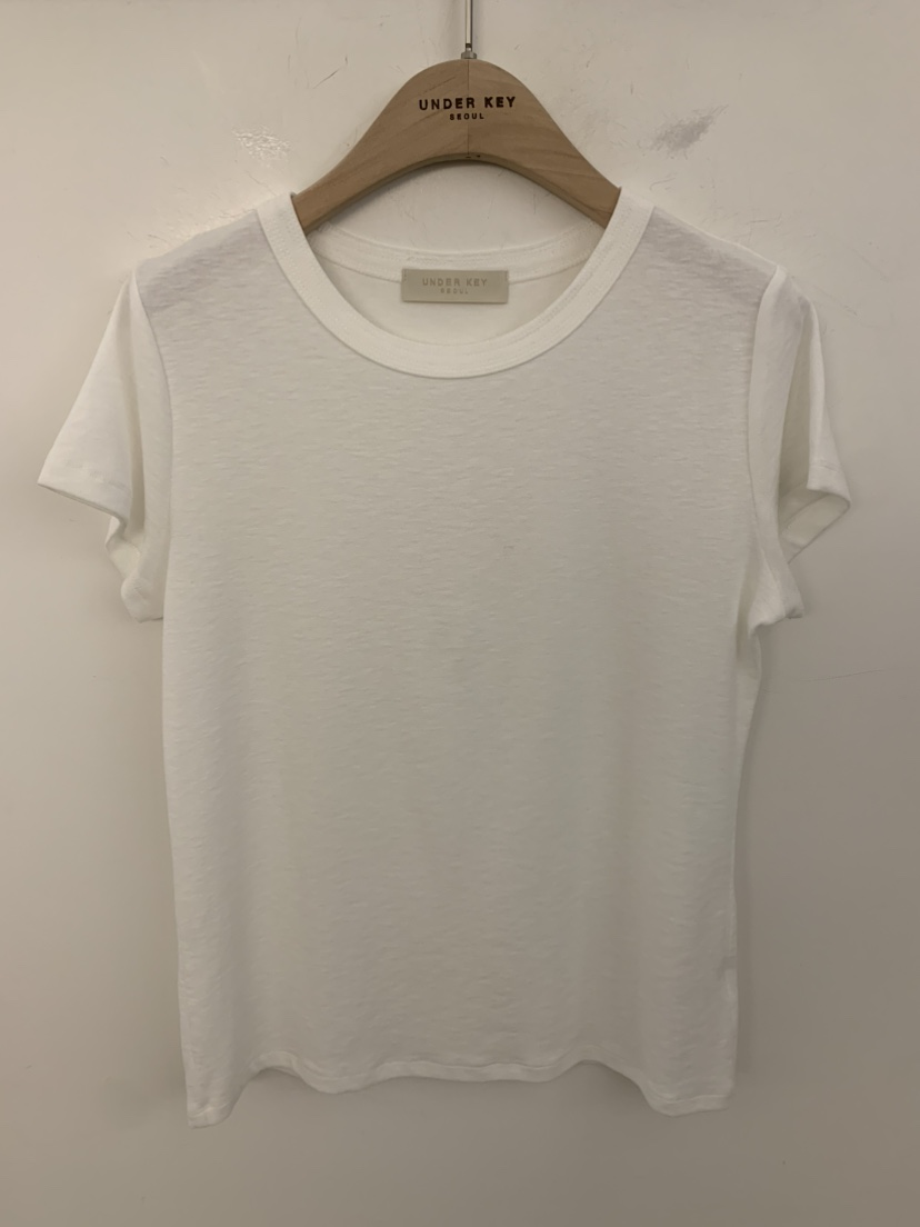 UNDER KEY韓國直郵實拍女士新品推薦26春夏時尚T恤莫代爾UNDER KEYT恤圖色2