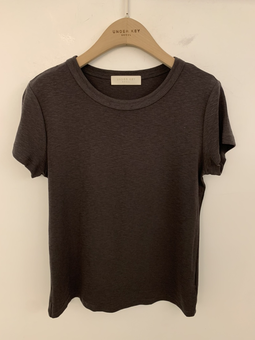 UNDER KEY韓國直郵實拍女士新品推薦26春夏時尚T恤莫代爾UNDER KEYT恤圖色4