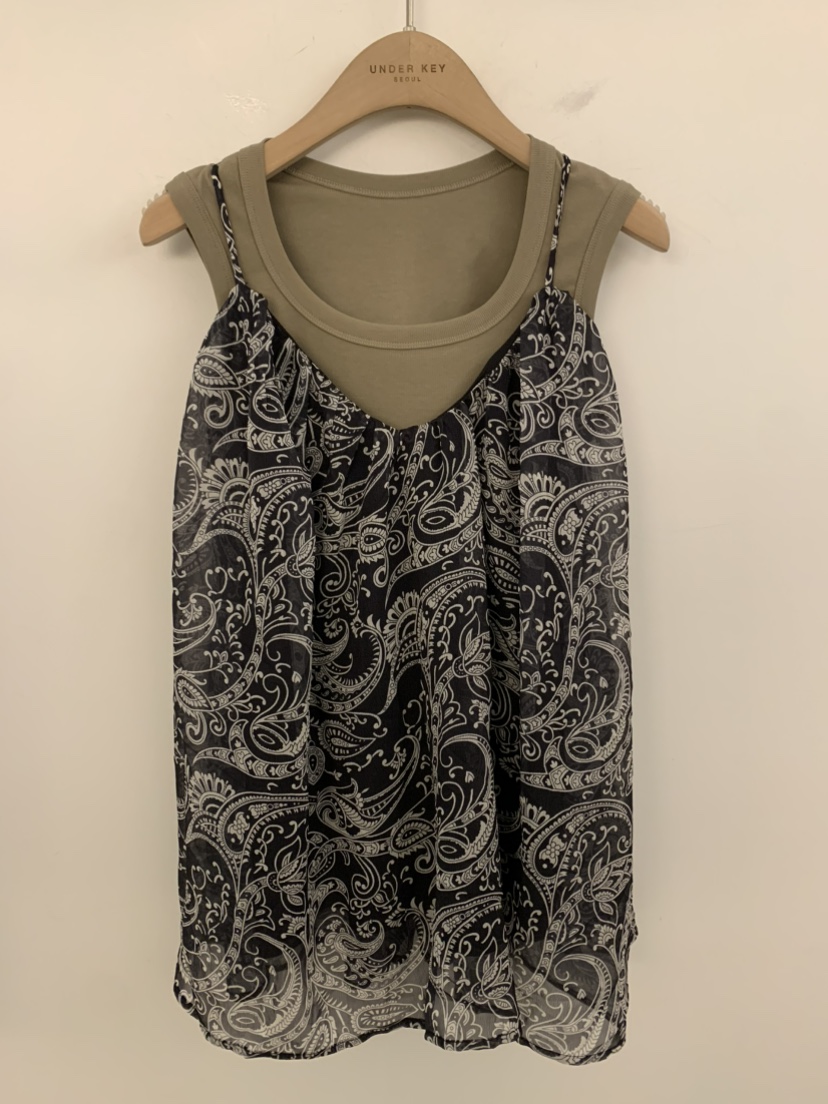 UNDER KEY韓國東大門直郵女裝新品休閑人氣職業26春夏套裝UNDER KEY套裝圖色1