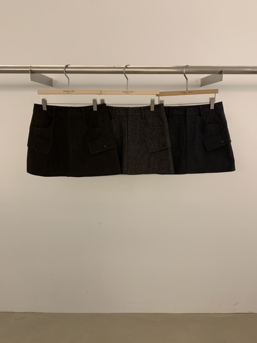 UNDER KEY韓國東大門直郵女裝新款熱賣時尚職業人氣短裙UNDER KEY短裙