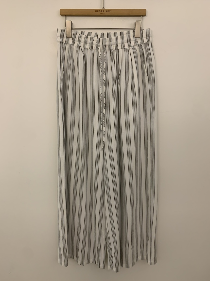 UNDER KEY韓國代購女士新品26春夏熱賣休閑人氣休閑褲亞麻UNDER KEY休閑褲圖色3