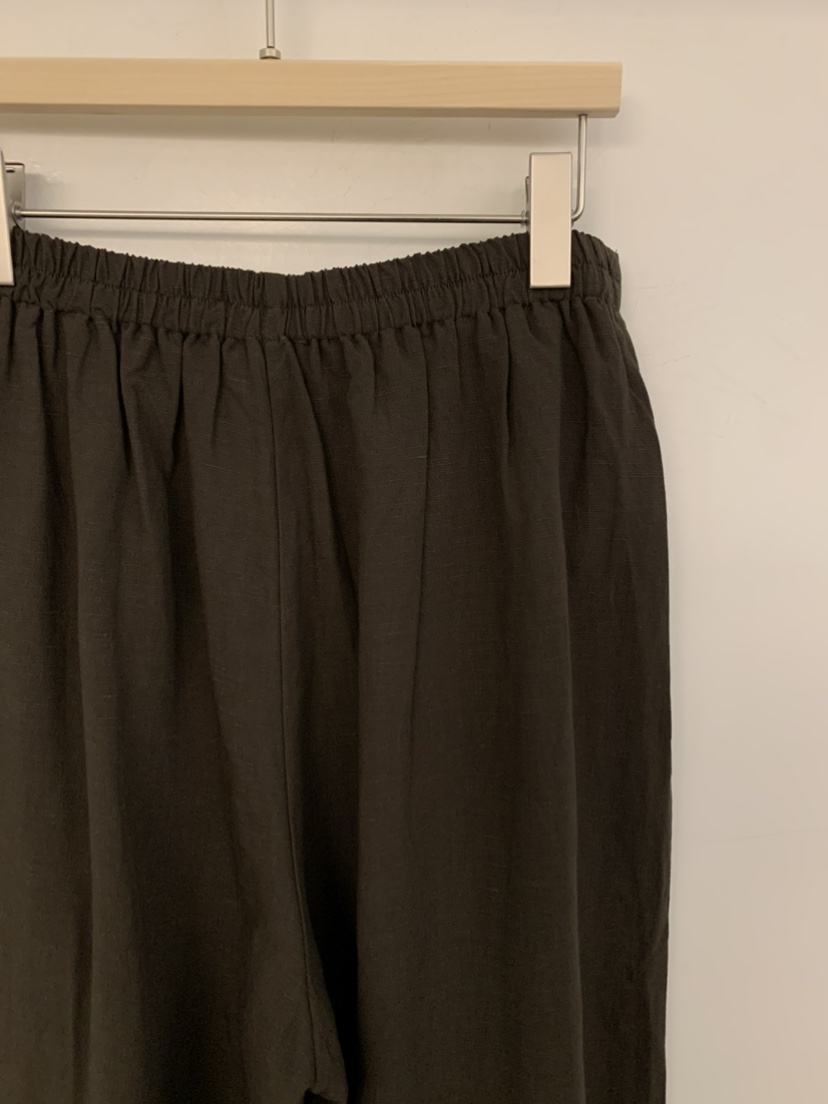 UNDER KEY韓國東大門代購女裝新品時尚休閑褲亞麻布褶裥UNDER KEY休閑褲