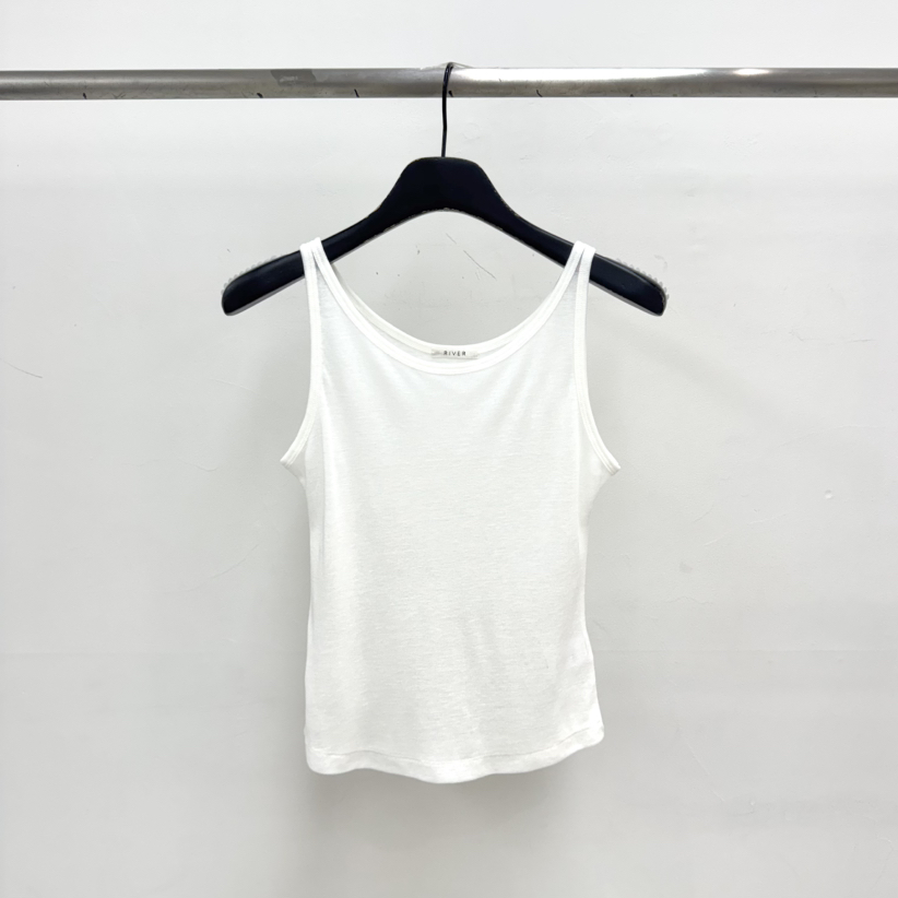 RIVER韓國直郵實拍女士新品休閑職業26春夏熱賣人氣吊帶背心WATER/RIVER吊帶/背心圖色1