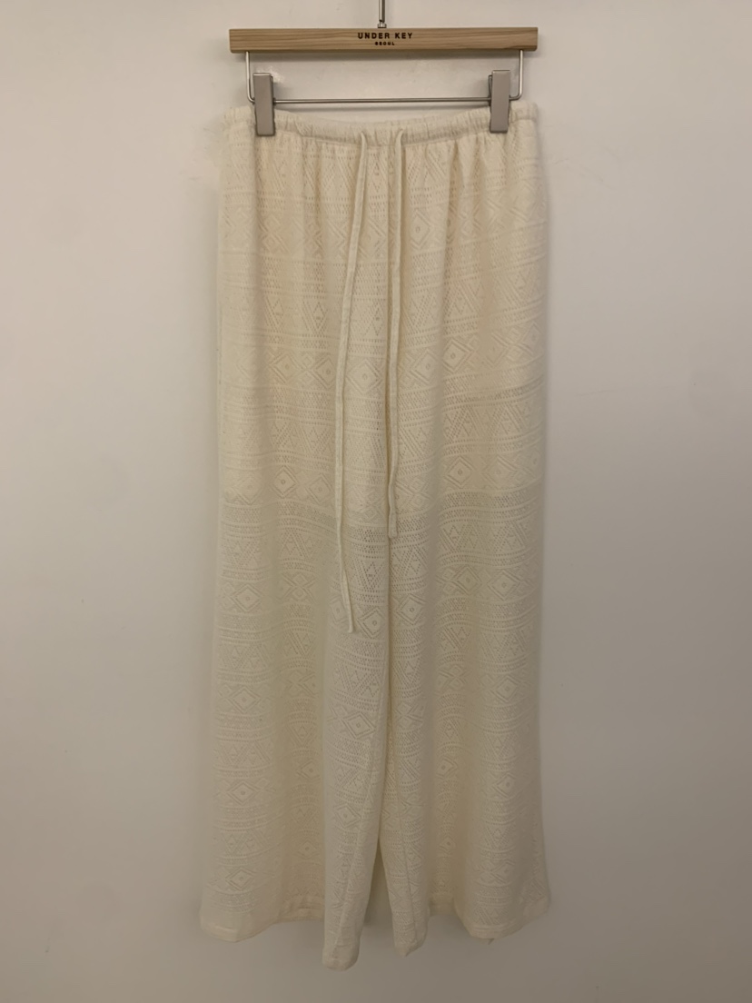 UNDER KEY韓國東大門直郵女裝新款26春夏熱賣職業休閑褲UNDER KEY休閑褲圖色1