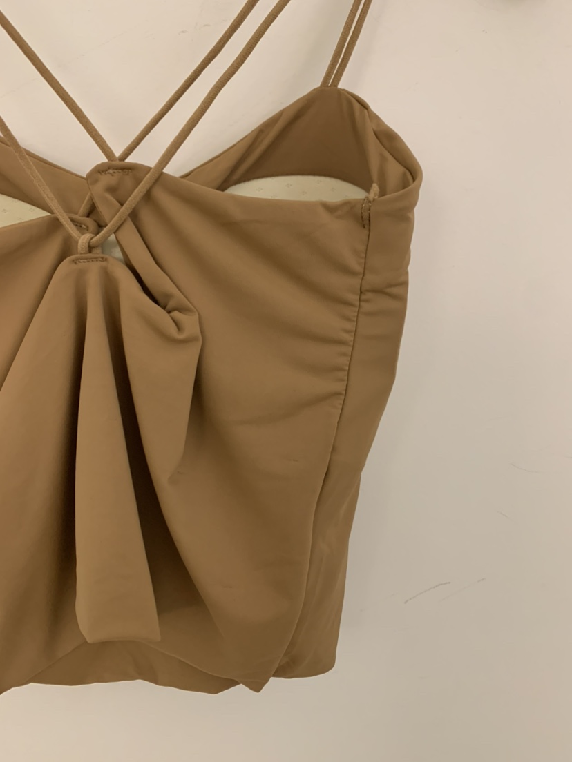 UNDER KEY韓國東大門直郵女裝新款職業休閑吊帶背心雙排扣UNDER KEY吊帶/背心