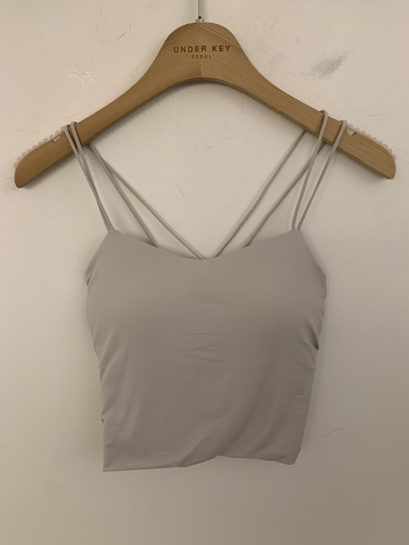 UNDER KEY韓國東大門直郵女裝新款職業休閑吊帶背心雙排扣UNDER KEY吊帶/背心圖色2