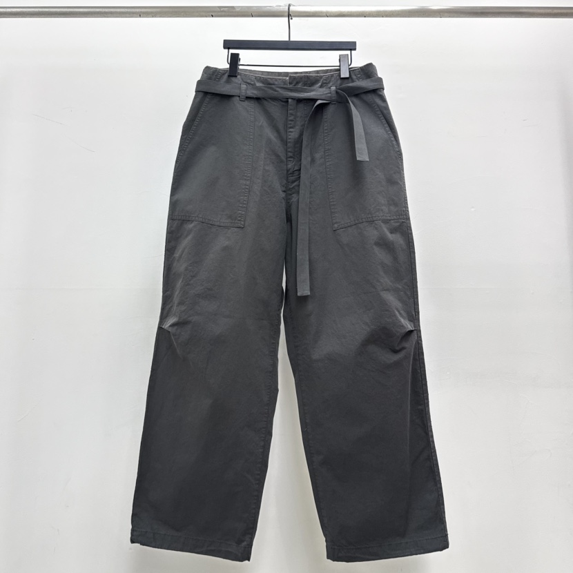 RIVER韓國直郵實拍女士新品熱賣休閑推薦人氣休閑褲含腰帶WATER/RIVER休閑褲圖色3