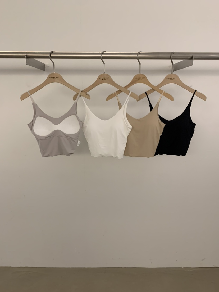 UNDER KEY韓國東大門代購女士新品人氣時尚推薦吊帶背心V領UNDER KEY吊帶/背心
