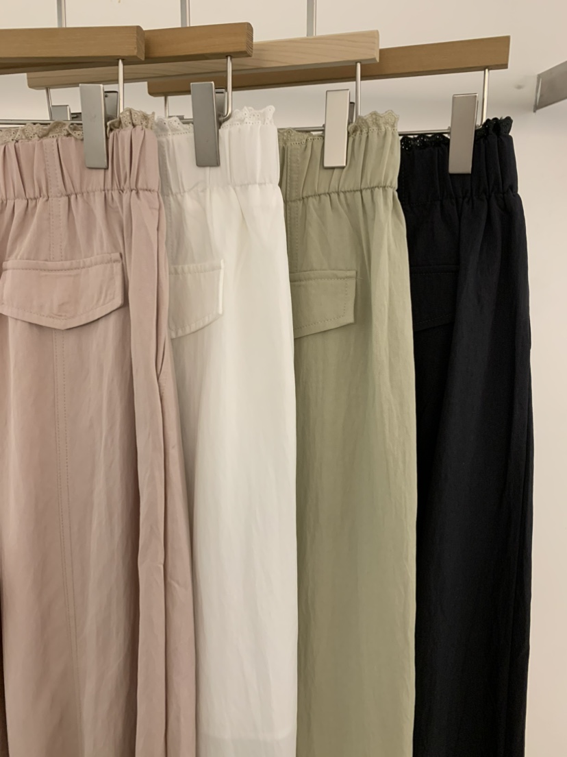 UNDER KEY韓國代購女士新款26春夏熱賣休閑推薦時尚休閑褲UNDER KEY休閑褲