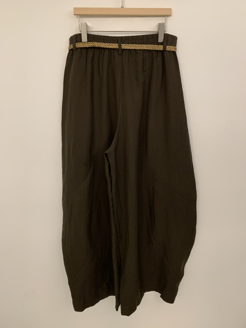 UNDER KEY韓國東大門直郵女士新品熱賣時尚休閑褲含腰帶UNDER KEY休閑褲