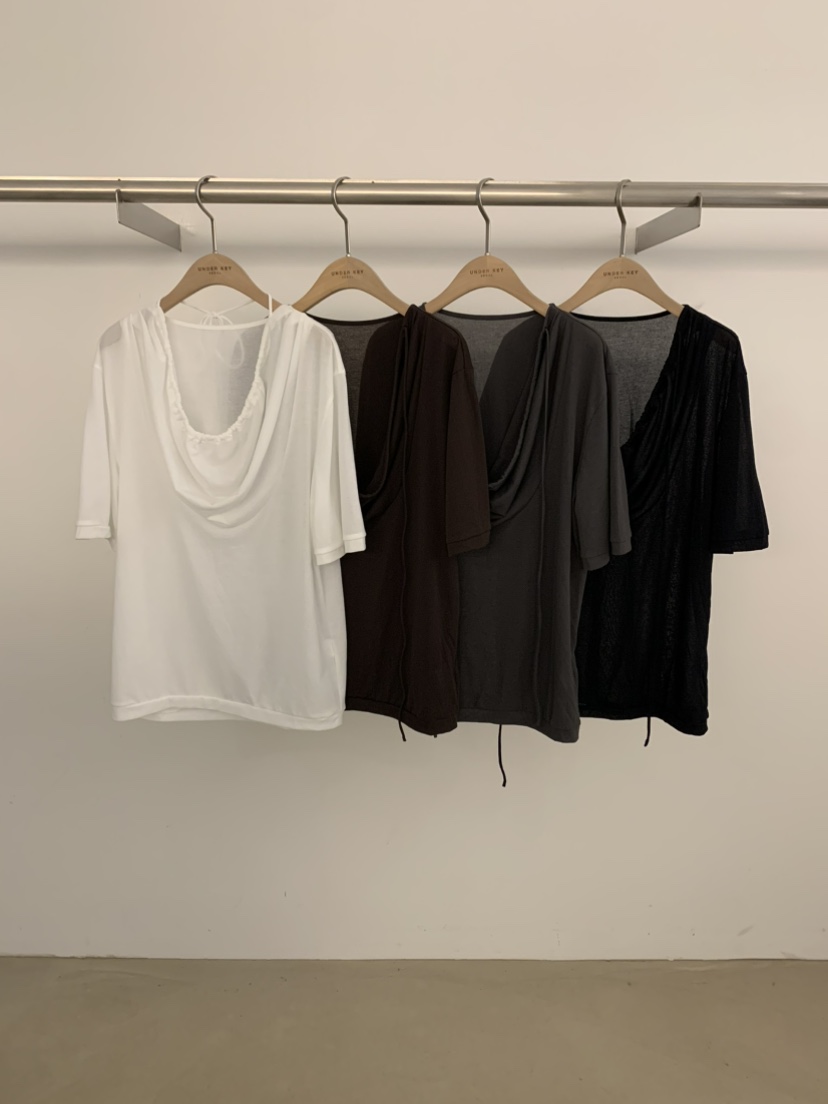 UNDER KEY韓國直郵女裝新款26春夏休閑職業熱賣人氣時尚T恤UNDER KEYT恤