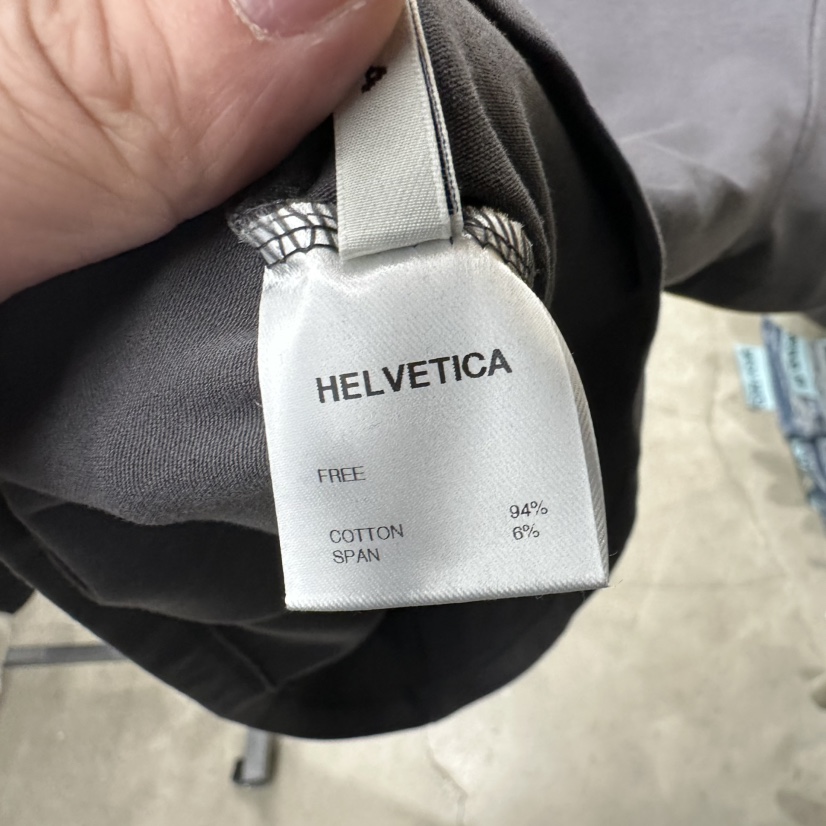 HELVETICA韓國直郵實拍女士新款休閑人氣職業26春夏熱賣T恤HELVETICAT恤