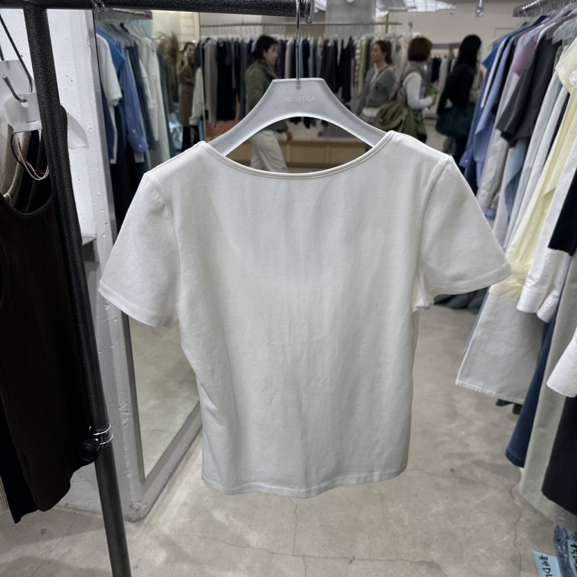 HELVETICA韓國直郵實拍女士新款休閑人氣職業26春夏熱賣T恤HELVETICAT恤圖色2