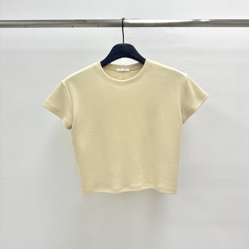 RIVER韓國代購女裝新品推薦職業人氣熱賣休閑26春夏時尚T恤WATER/RIVERT恤圖色2