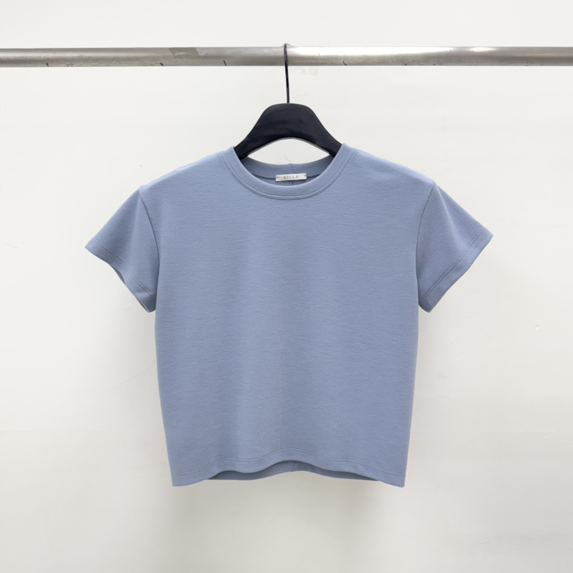 RIVER韓國代購女裝新品推薦職業人氣熱賣休閑26春夏時尚T恤WATER/RIVERT恤圖色3