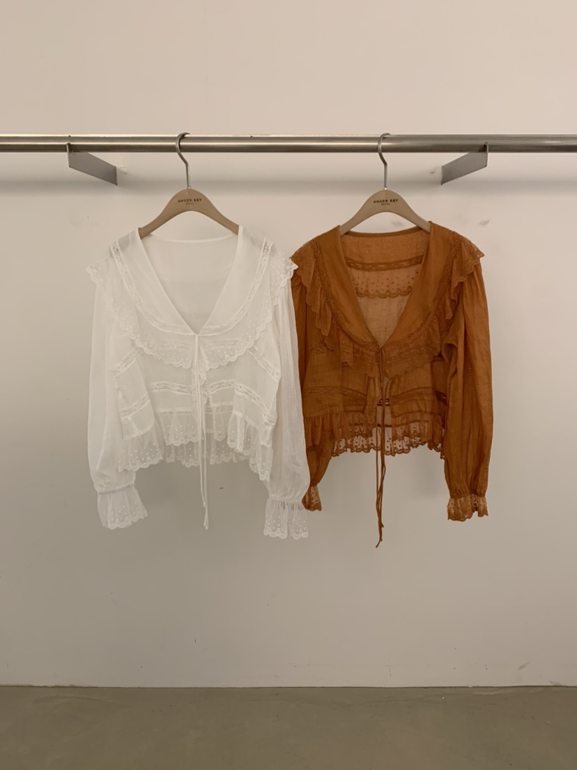 UNDER KEY韓國東大門代購女士新品熱賣推薦時尚襯衫蕾絲衫UNDER KEY襯衫/蕾絲衫