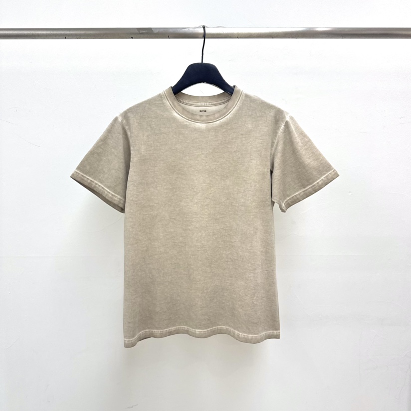 RIVER韓國東大門代購女裝新品人氣26春夏休閑推薦職業T恤WATER/RIVERT恤圖色1