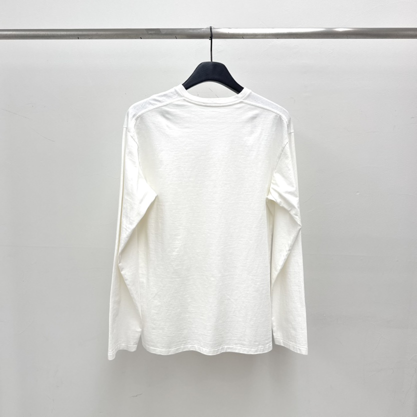 RIVER韓國東大門代購女士新品人氣職業熱賣26春夏長袖T恤口袋WATER/RIVER長袖T恤