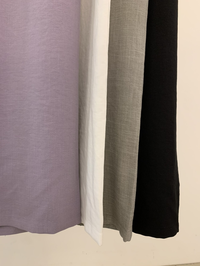 UNDER KEY韓國直郵實拍女裝新品26春夏人氣休閑褲亞麻布UNDER KEY休閑褲