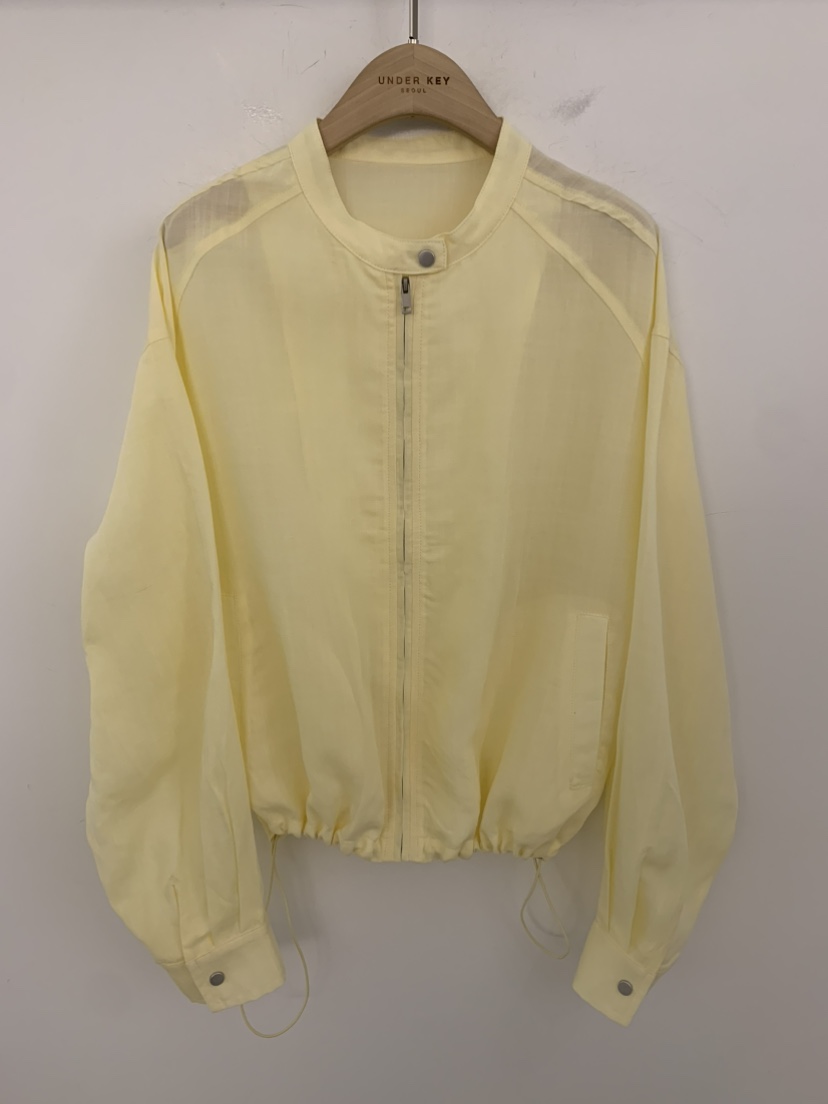 UNDER KEY韓國東大門代購女士新款休閑人氣時尚夾克亞麻布UNDER KEY夾克圖色4