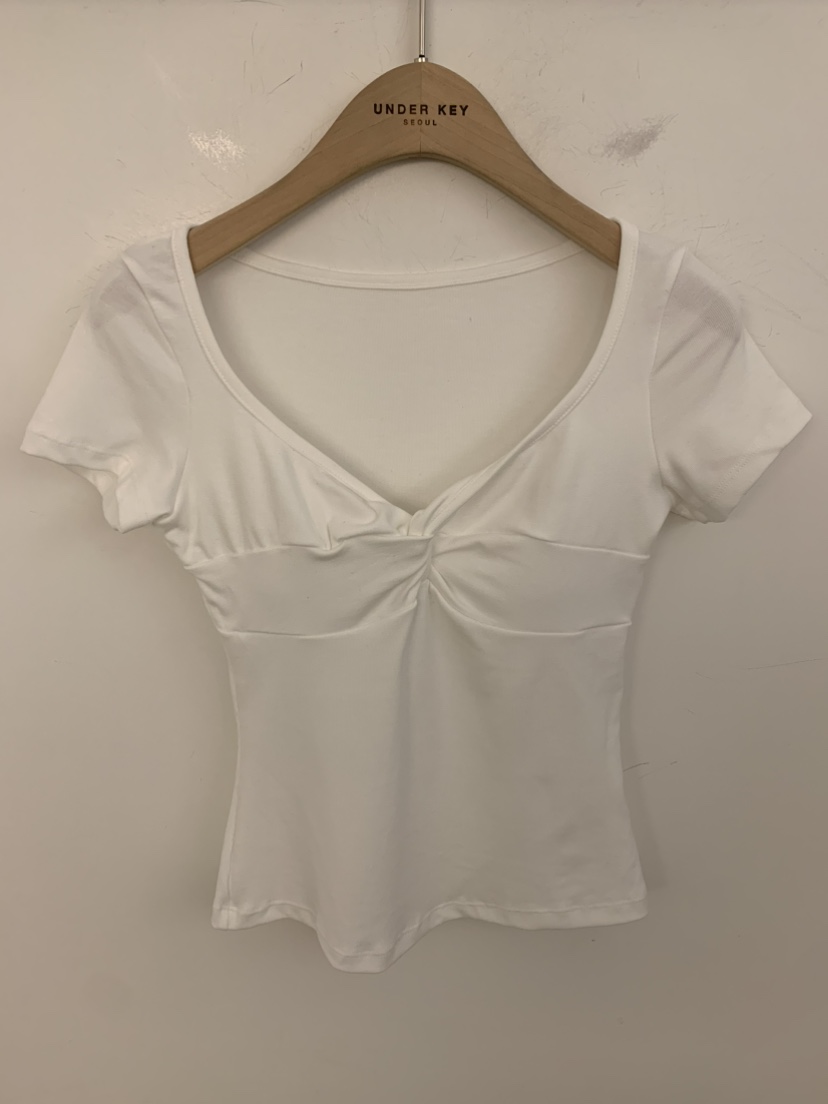 UNDER KEY韓國東大門代購女裝新品人氣26春夏時尚休閑T恤UNDER KEYT恤圖色1