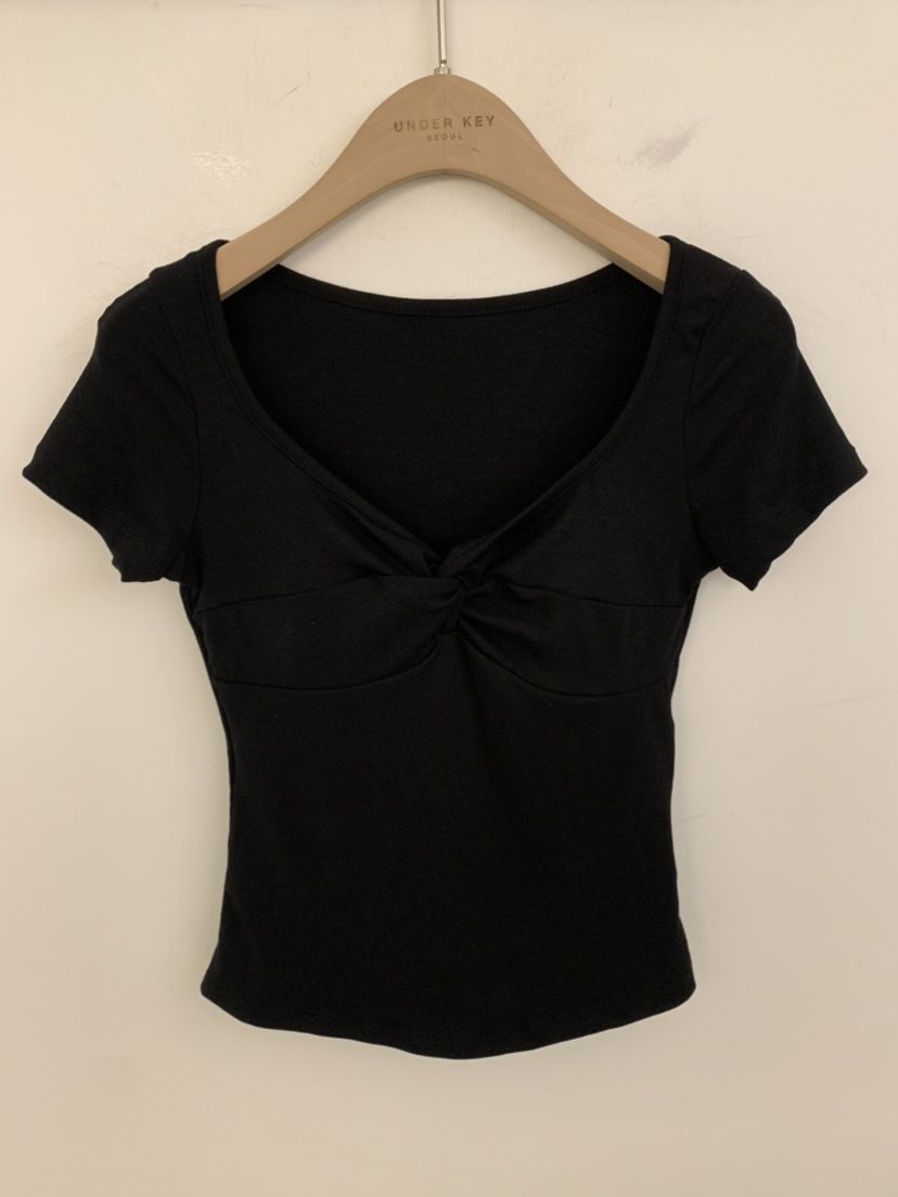 UNDER KEY韓國東大門代購女裝新品人氣26春夏時尚休閑T恤UNDER KEYT恤圖色3