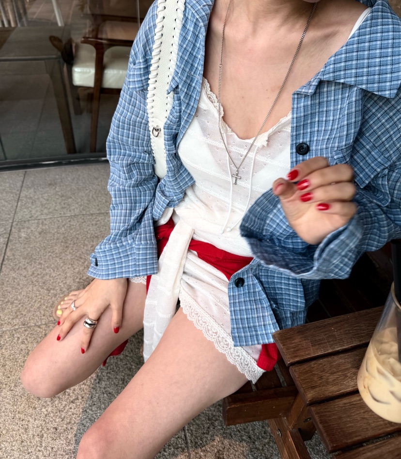 DENVER韓國直郵女士新款休閑推薦時尚26春夏吊帶背心不含屁簾DENVER吊帶/背心