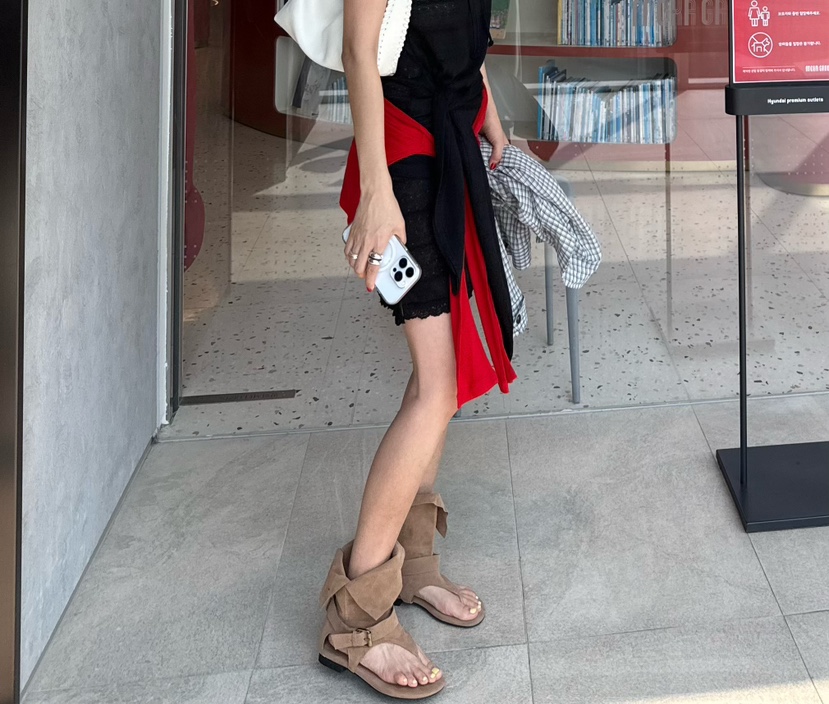 DENVER韓國直郵實拍女裝新品推薦人氣職業26春夏短裙不含屁簾DENVER短裙