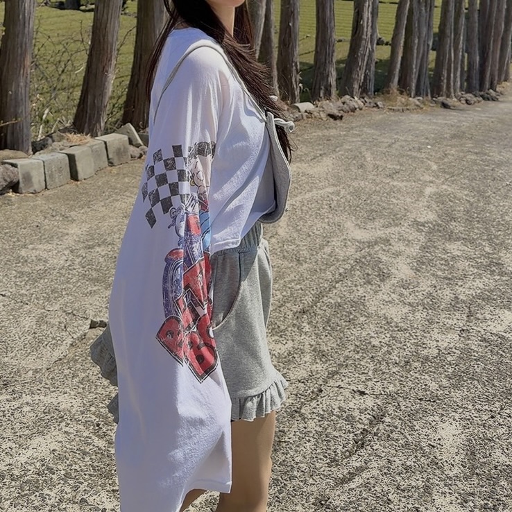 PALETTE-Q韓國直郵女裝新款人氣熱賣時尚26春夏職業長袖T恤PALETTE-Q長袖T恤