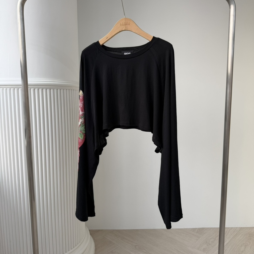 PALETTE-Q韓國直郵女裝新款人氣熱賣時尚26春夏職業長袖T恤PALETTE-Q長袖T恤圖色2