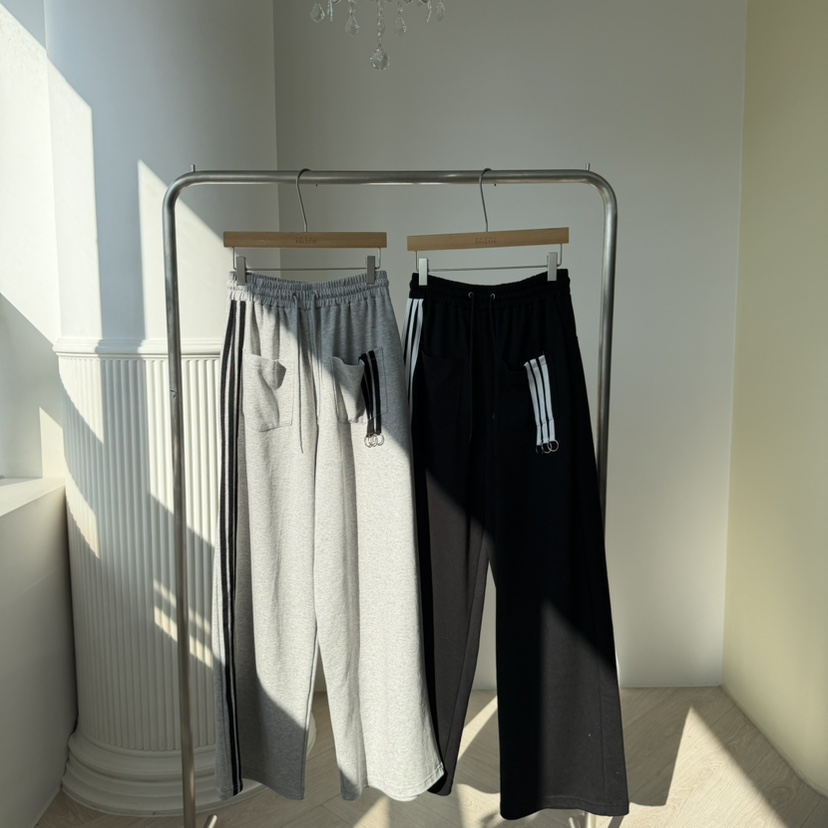 PALETTE-Q韓國直郵實拍女裝新款熱賣職業26春夏休閑褲闊腿褲PALETTE-Q休閑褲