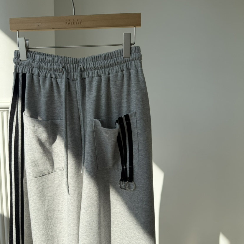 PALETTE-Q韓國直郵實拍女裝新款熱賣職業26春夏休閑褲闊腿褲PALETTE-Q休閑褲