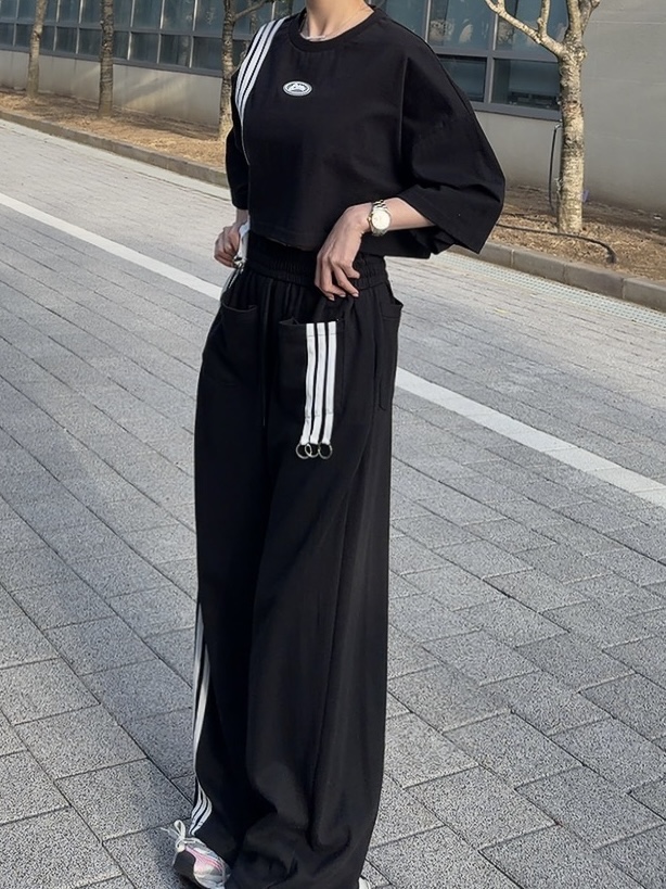 PALETTE-Q韓國直郵實拍女裝新款熱賣職業26春夏休閑褲闊腿褲PALETTE-Q休閑褲