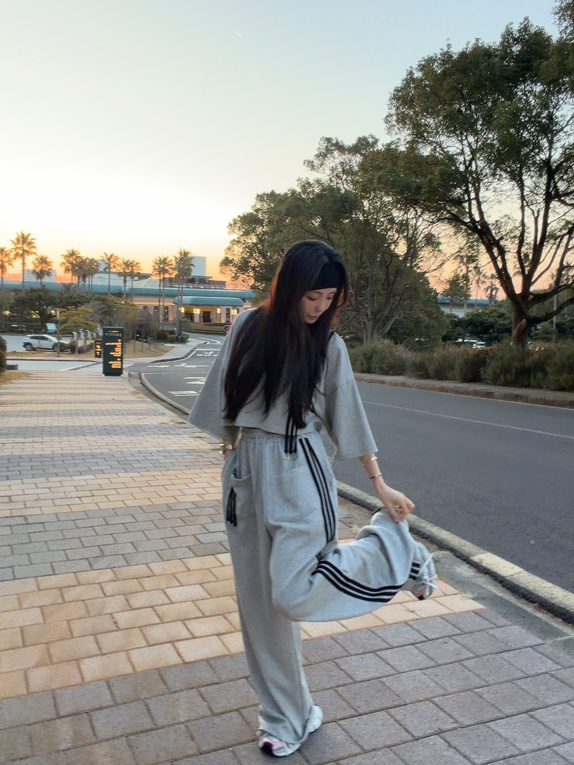 PALETTE-Q韓國直郵實拍女裝新款熱賣職業26春夏休閑褲闊腿褲PALETTE-Q休閑褲