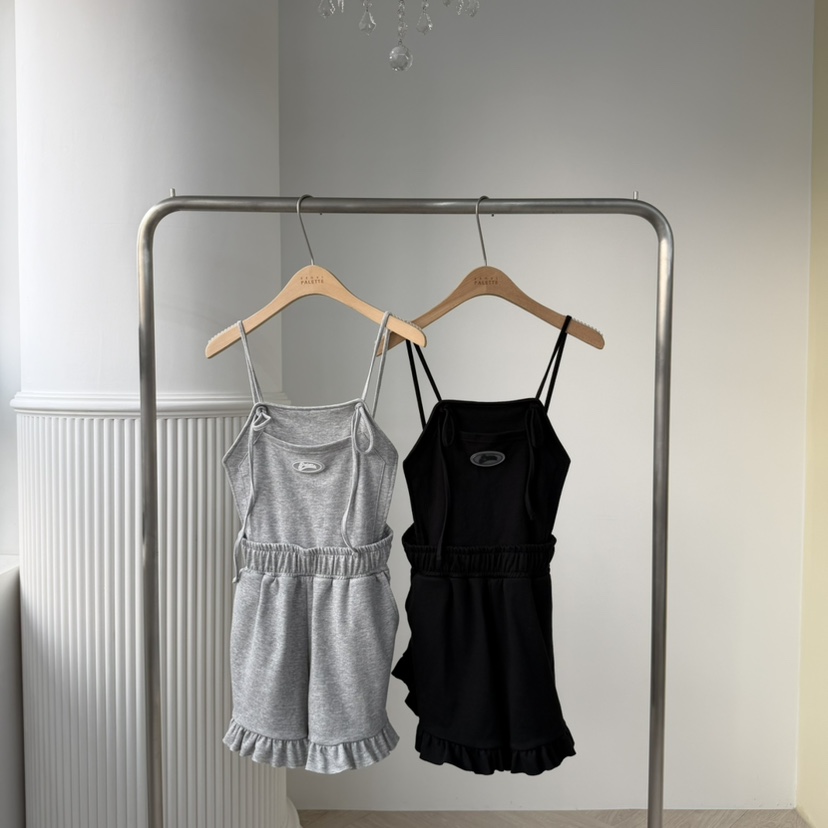 PALETTE-Q韓國代購女士新品人氣時尚熱賣職業背帶褲棉質PALETTE-Q背帶褲