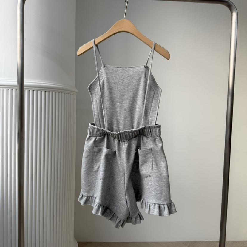 PALETTE-Q韓國代購女士新品人氣時尚熱賣職業背帶褲棉質PALETTE-Q背帶褲