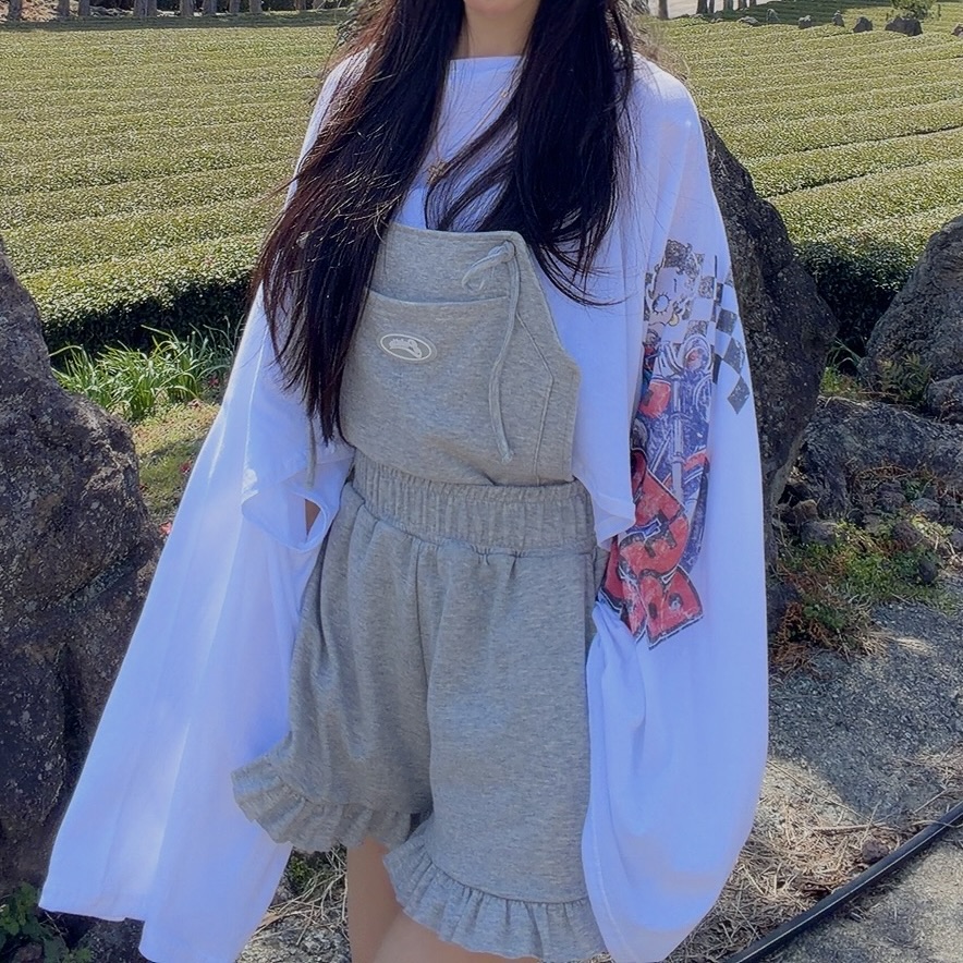 PALETTE-Q韓國代購女士新品人氣時尚熱賣職業背帶褲棉質PALETTE-Q背帶褲