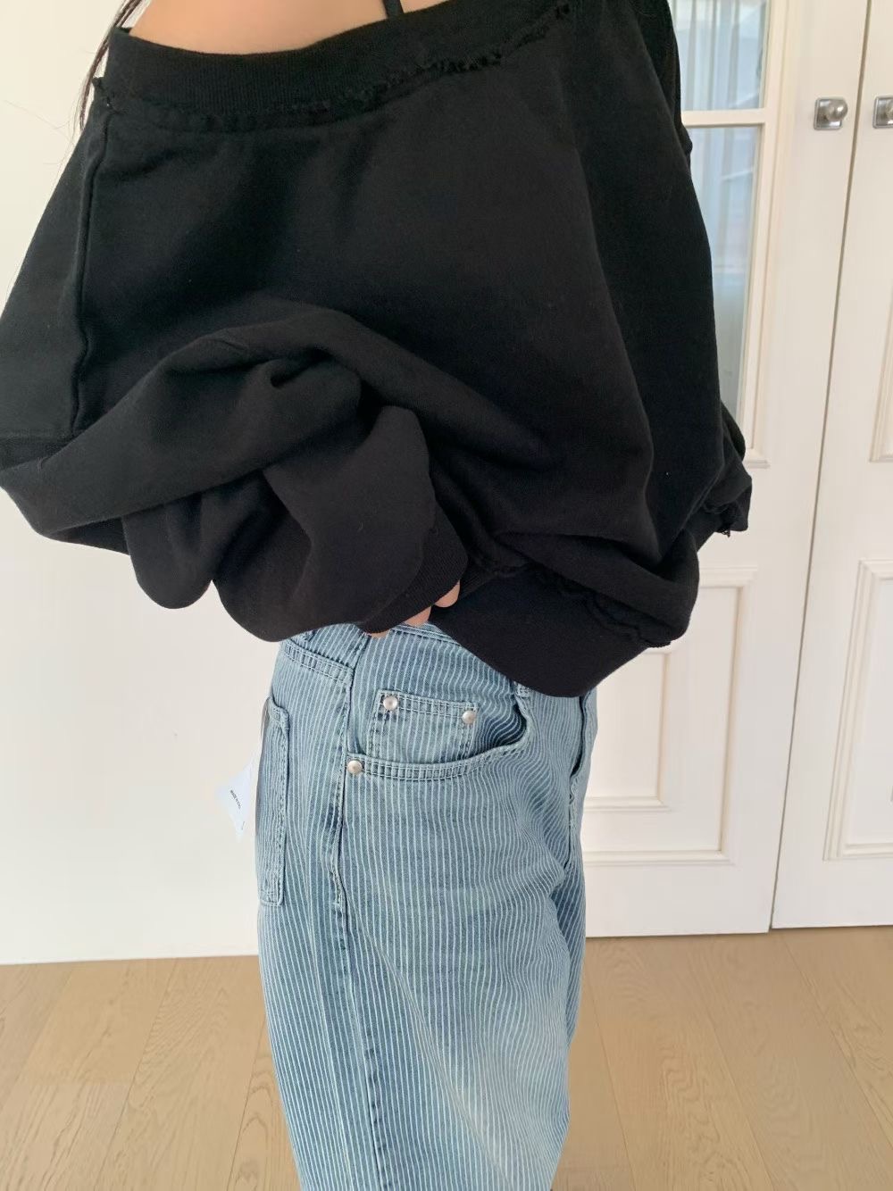 PEETS韓國代購女裝新款時尚職業推薦休閑熱賣26春夏人氣衛衣PEETS衛衣