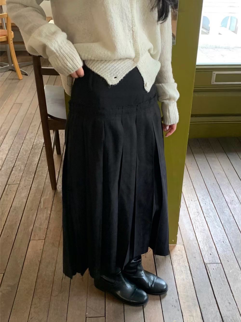 PEETS韓國直郵實拍女士新款熱賣職業休閑人氣時尚26春夏長裙PEETS長裙