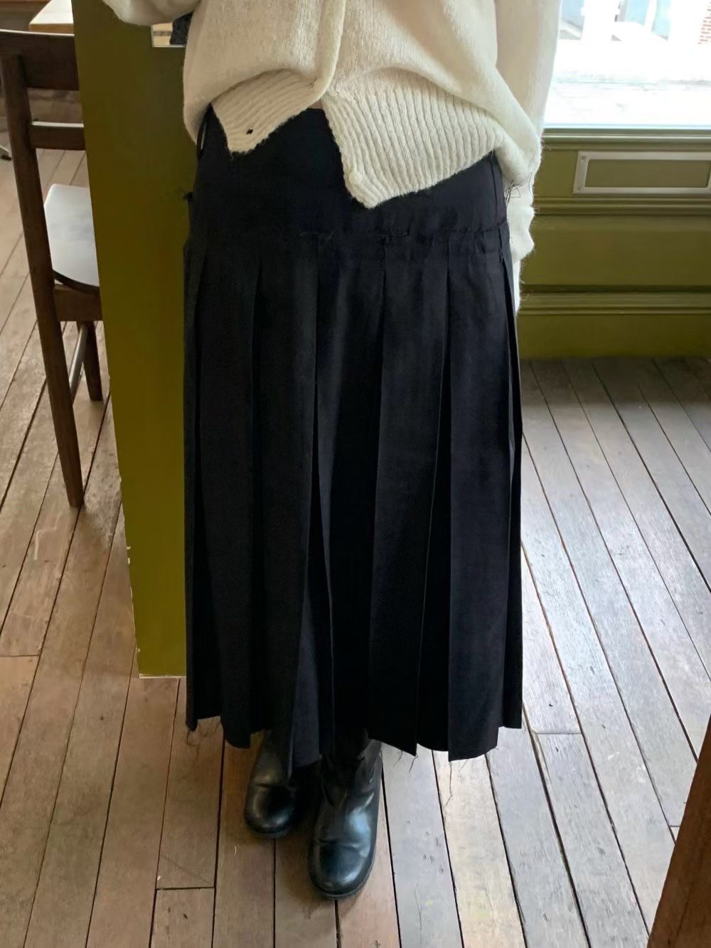 PEETS韓國直郵實拍女士新款熱賣職業休閑人氣時尚26春夏長裙PEETS長裙