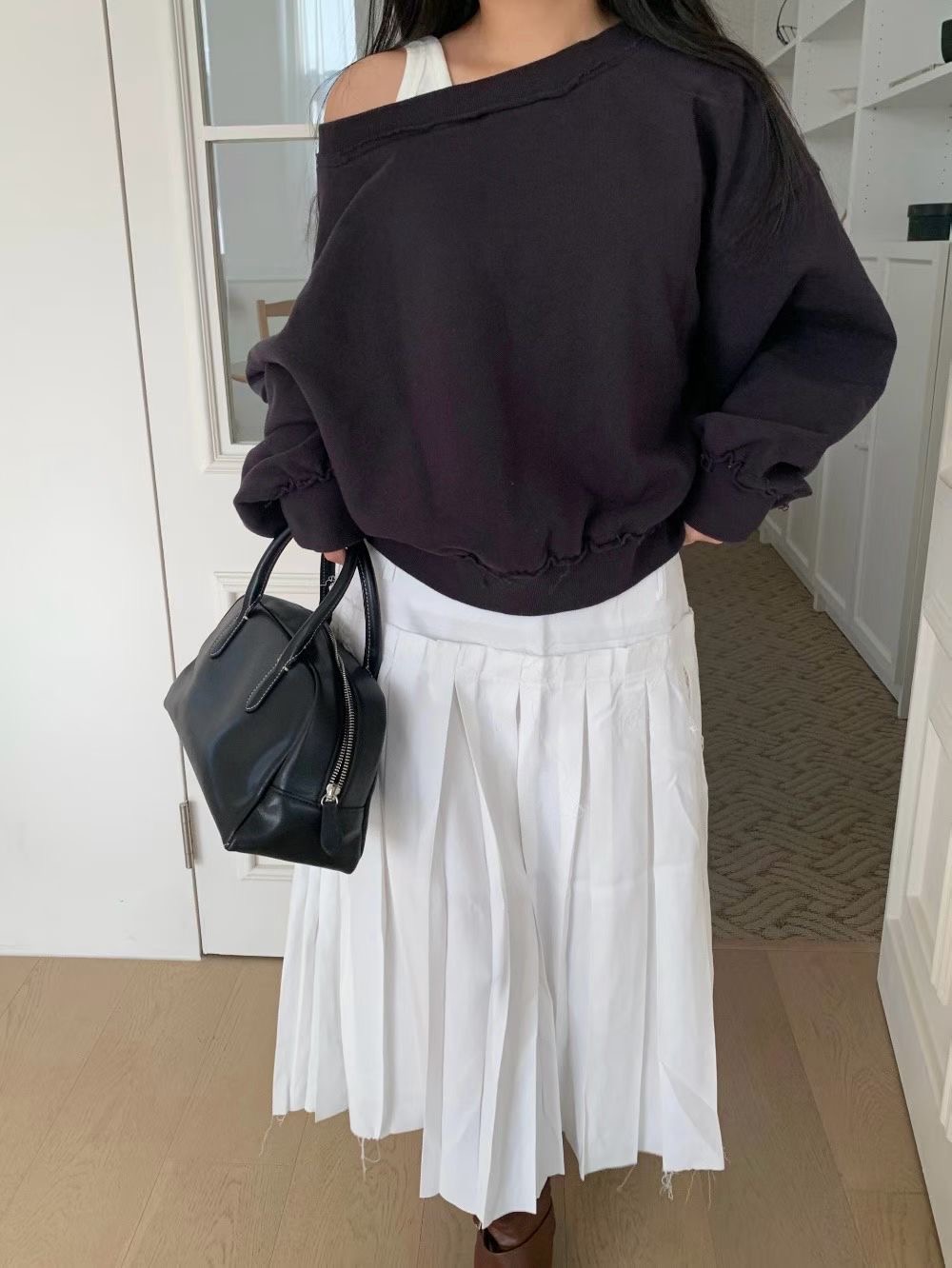 PEETS韓國直郵實拍女士新款熱賣職業休閑人氣時尚26春夏長裙PEETS長裙