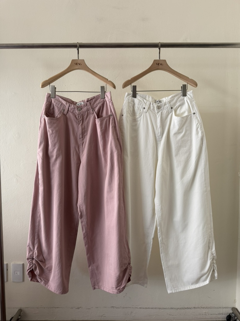 MENG韓國東大門代購女裝新款人氣時尚26春夏推薦熱賣休閑褲MENG休閑褲