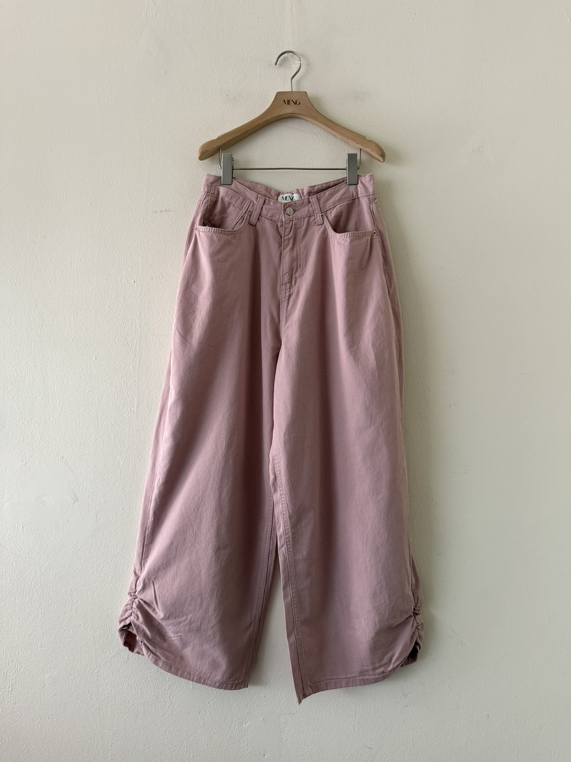 MENG韓國東大門代購女裝新款人氣時尚26春夏推薦熱賣休閑褲MENG休閑褲圖色1