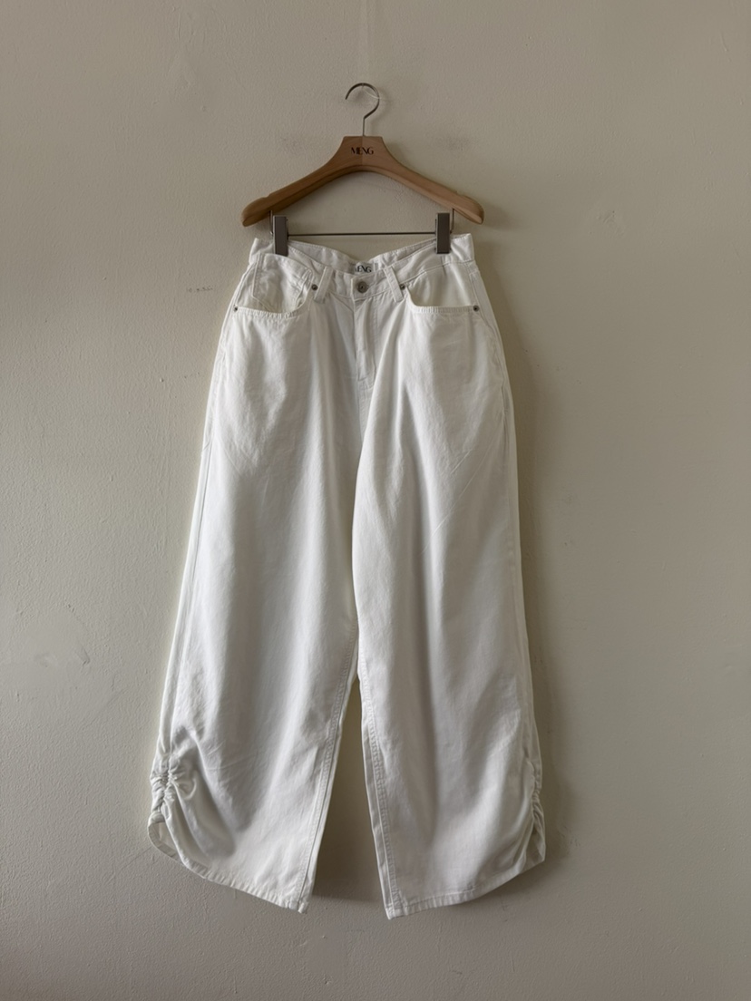 MENG韓國東大門代購女裝新款人氣時尚26春夏推薦熱賣休閑褲MENG休閑褲圖色2