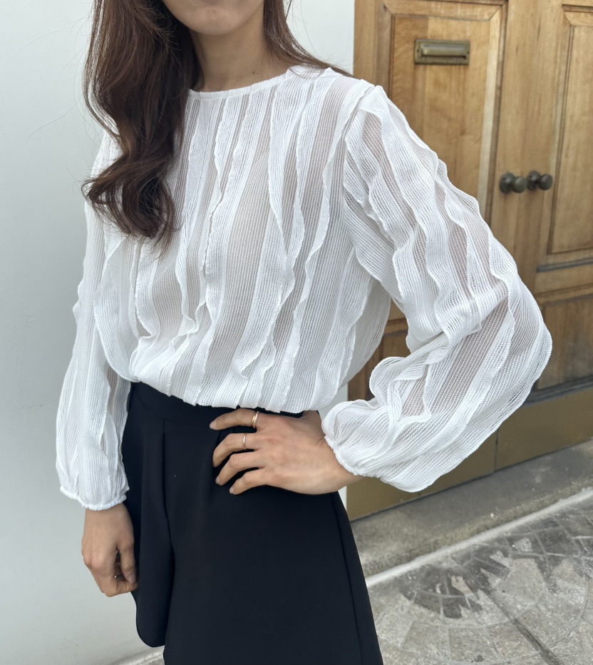 CLASSY-O韓國直郵女裝新款時尚休閑26春夏人氣襯衫蕾絲衫CLASSY-O襯衫/蕾絲衫