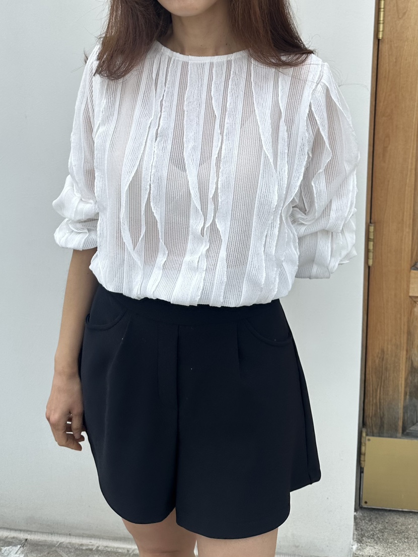 CLASSY-O韓國直郵女裝新款時尚休閑26春夏人氣襯衫蕾絲衫CLASSY-O襯衫/蕾絲衫