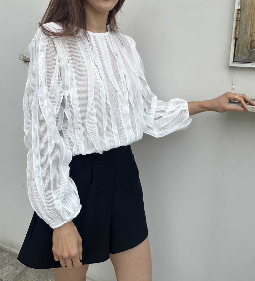 CLASSY-O韓國直郵女裝新款時尚休閑26春夏人氣襯衫蕾絲衫CLASSY-O襯衫/蕾絲衫