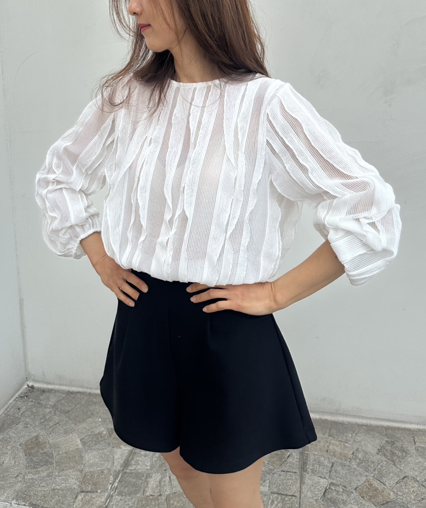 CLASSY-O韓國直郵女裝新款時尚休閑26春夏人氣襯衫蕾絲衫CLASSY-O襯衫/蕾絲衫